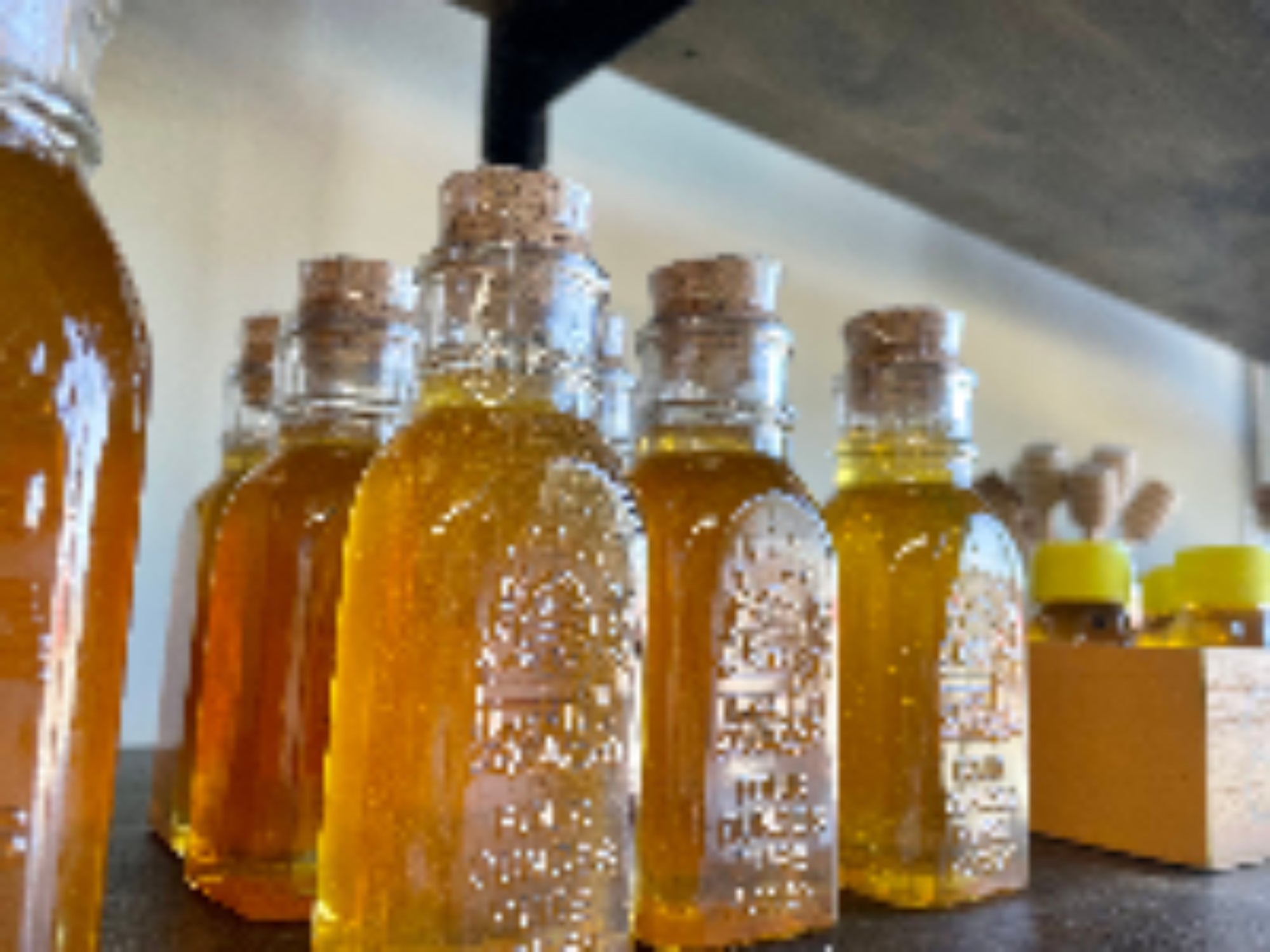 4oz Glass Muth Jar with Cork and Shrink Band - 36 pack