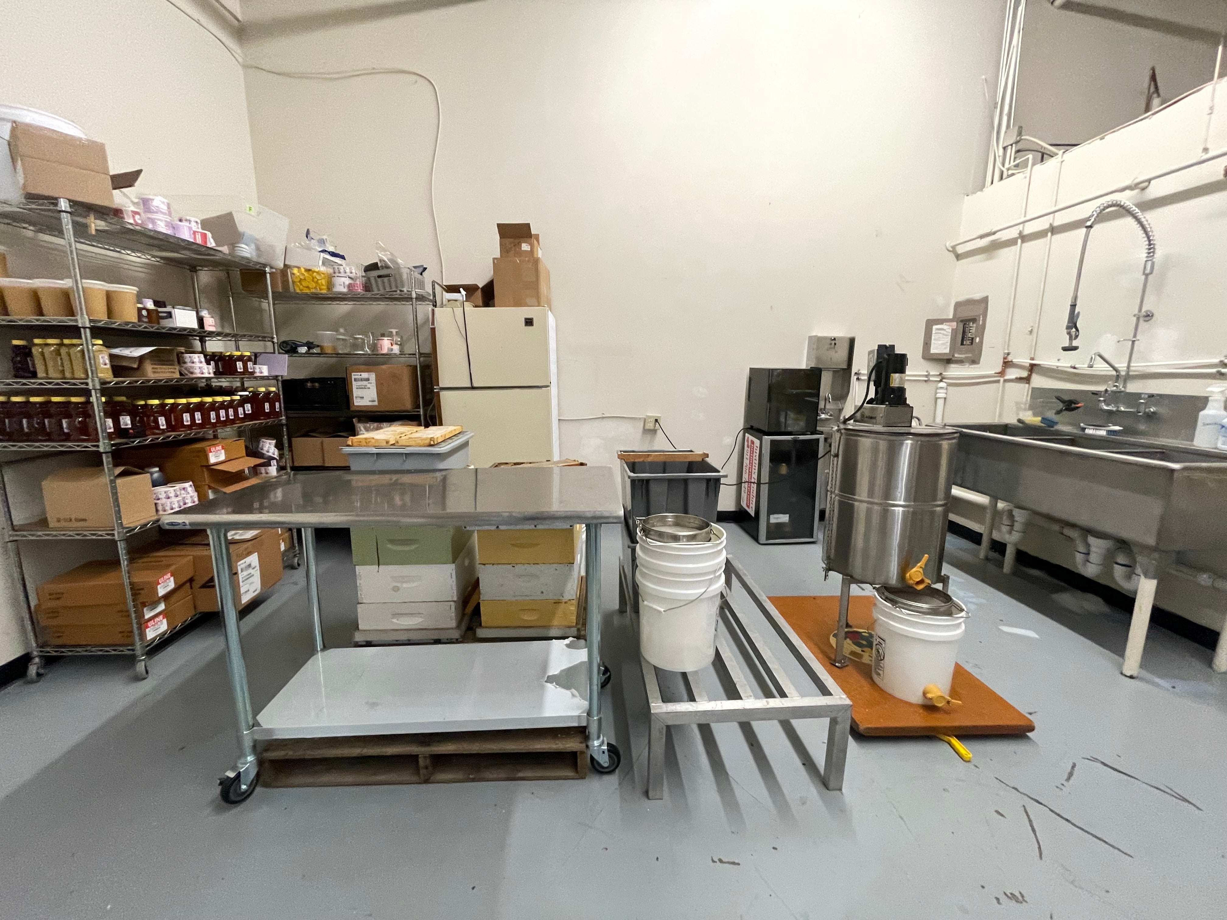 Honey Extraction Room Rental