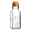 16 oz Glass Muth Jar with Cork and Shrink Band - 12 pack