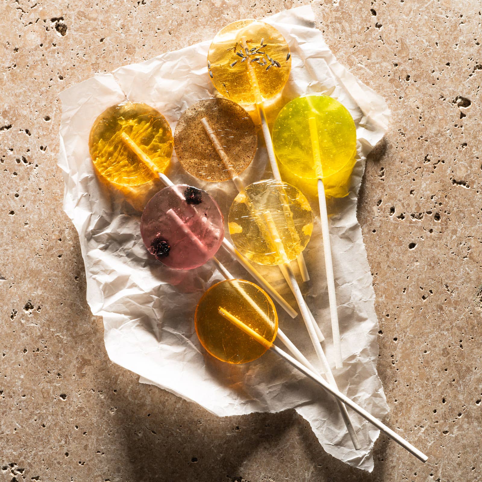 Honey Lollipops