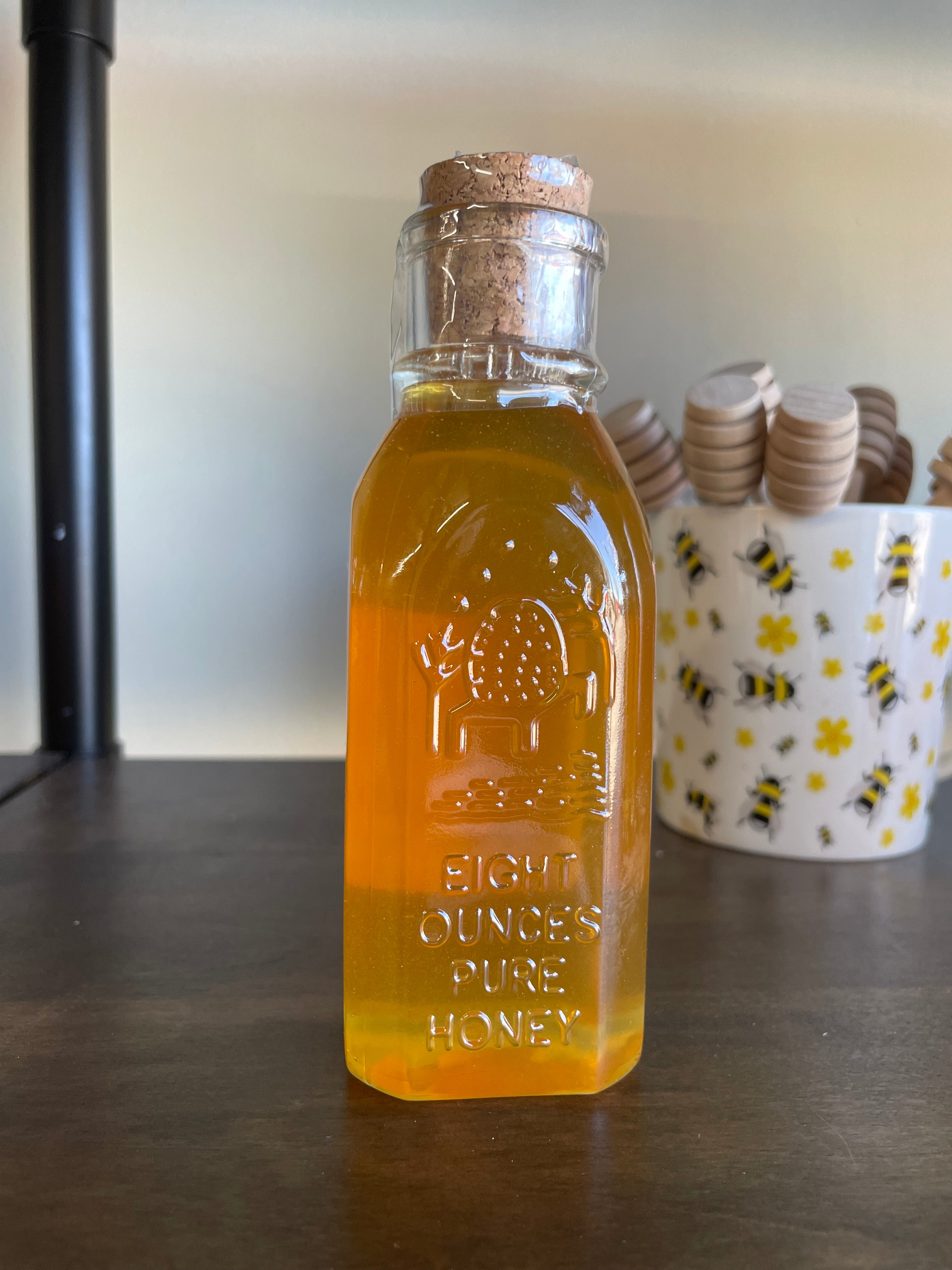 8oz Honey - Glass Bottle