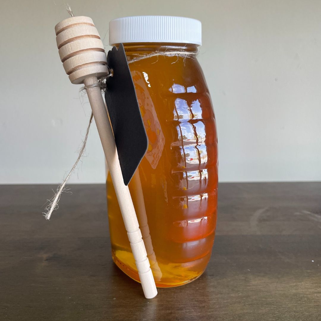 Holiday Gift - 1lb Honey in Glass