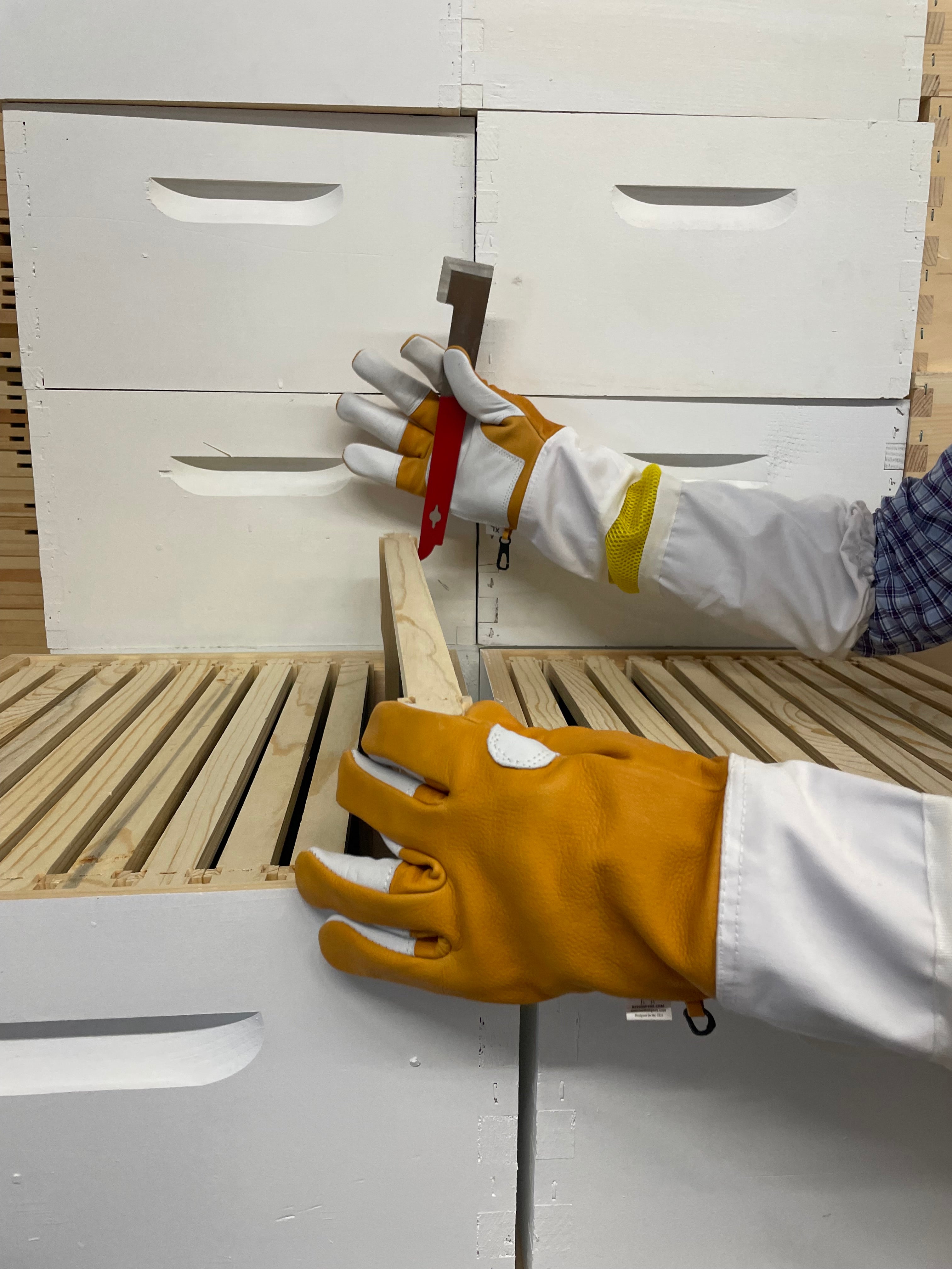 Heavy Duty Vented Beekeeping Gloves