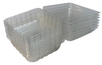 CLAM SHELL BOXES - 10 PACK