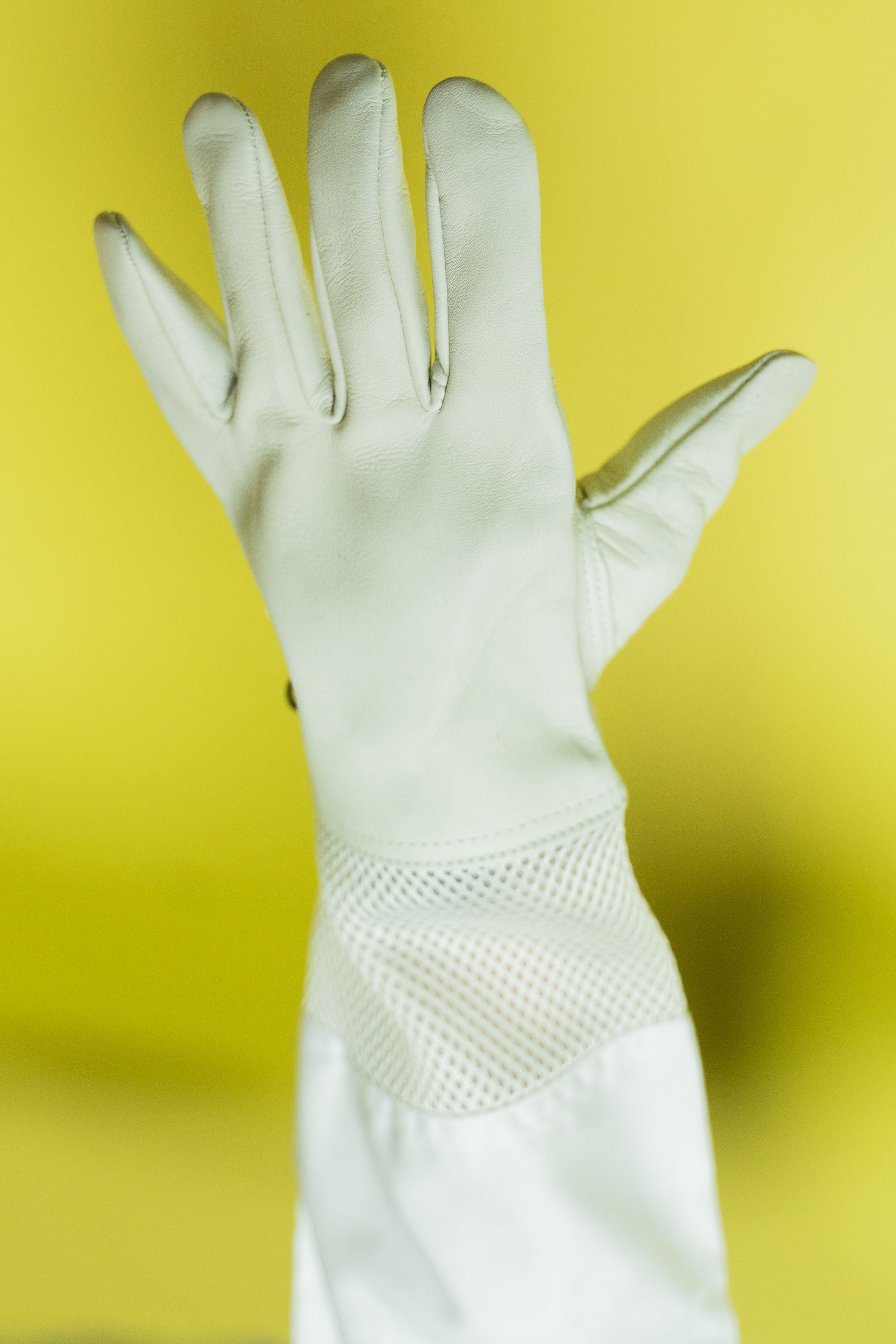 Vented Goat Skin Beekeeping Gloves